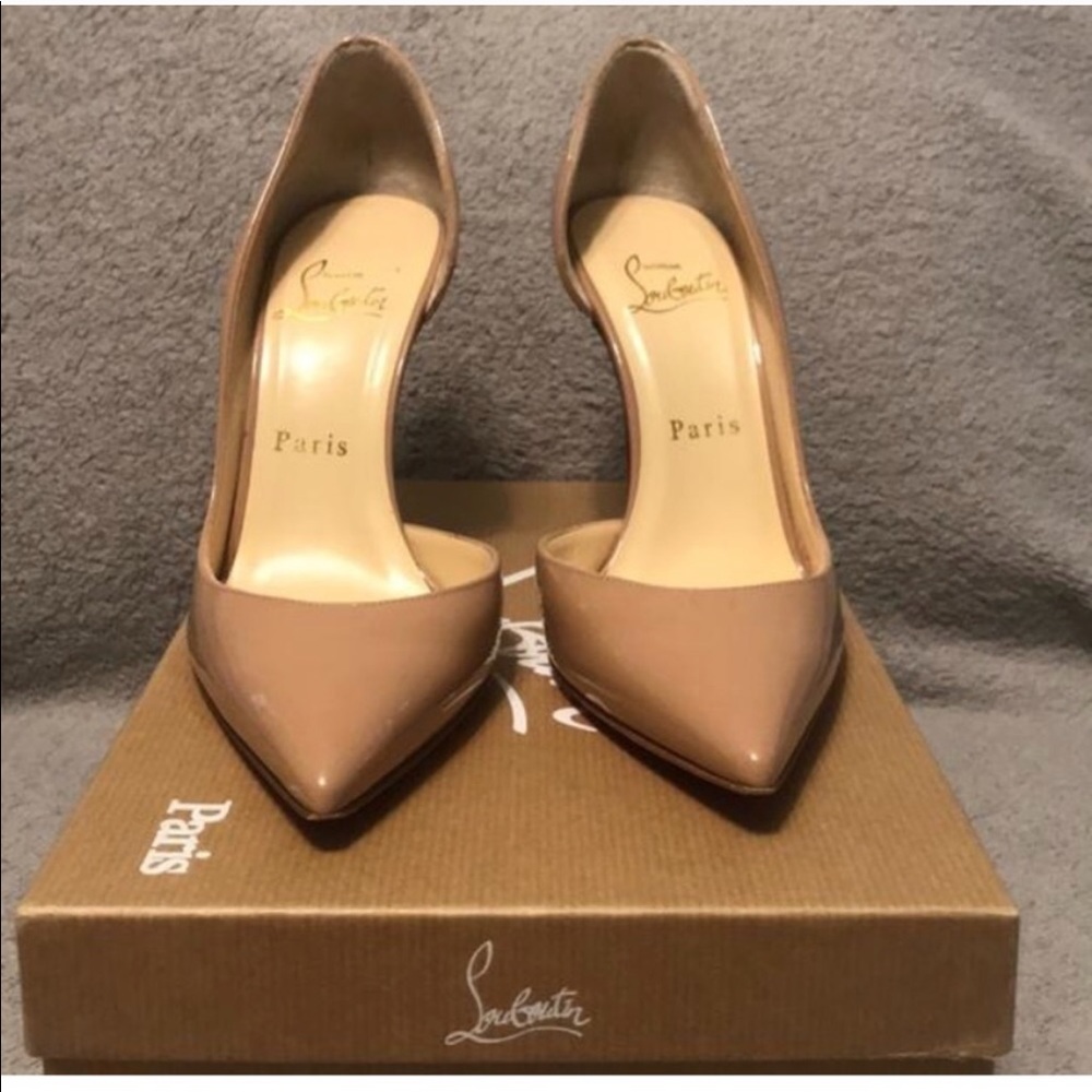 Christian Louboutin Iriza half-d'Orsay 100mm Pump